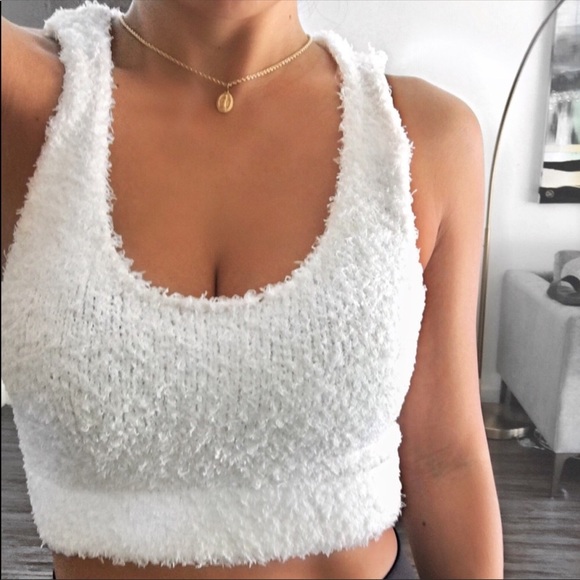 🏷️RESTOCK!! HEAVENLY CROP TOP RACERBACK - Picture 3 of 4